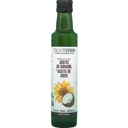 Monterra Mezcla Aceite Girasol Coco