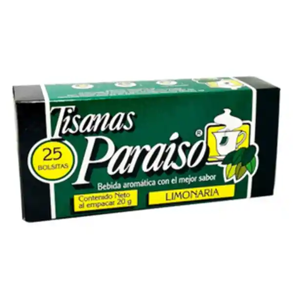 Paraíso Aromática Tisanas Limonaria