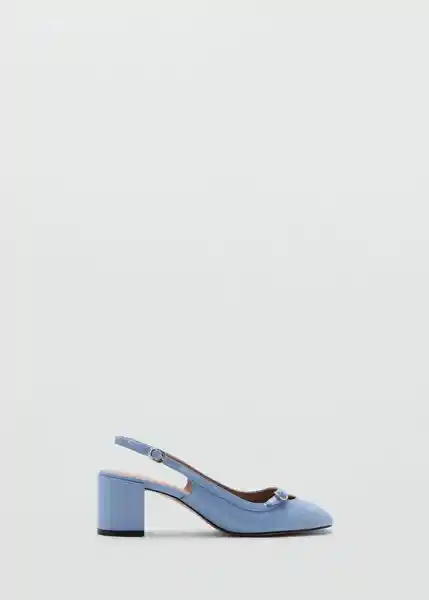 Zapatos Lole1 Azul Talla 41 Mujer Mango