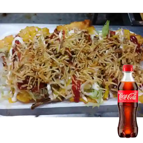 Combo Patacón Trifásico + Coca Cola Original 400 ml
