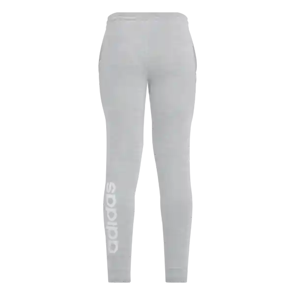 Adidas Pantalón W Lin Ft Cf Lifestyle Mujer Gris Talla L