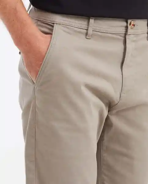 Pantalón Colors Masculino Gris Marta Medio Talla 34 Chevignon