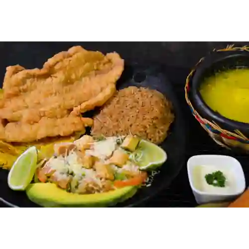 Róbalo a la Milanesa