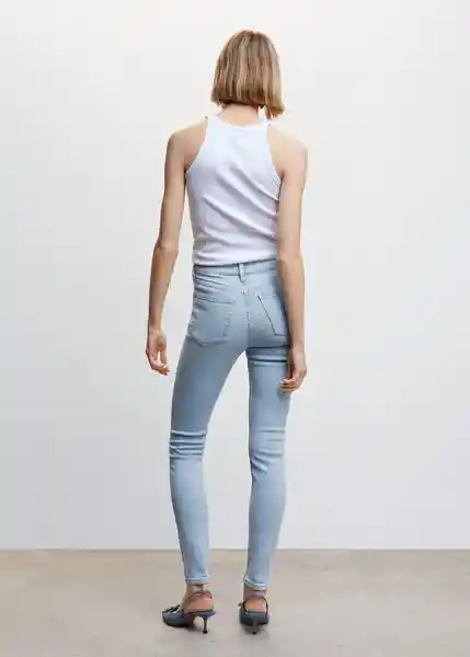 Pantalón Jean Soho Tejano Claro Talla 32 Mujer Mango