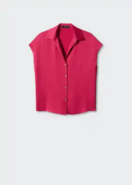 Camisa Sassa Fresa Talla M Mujer Mango