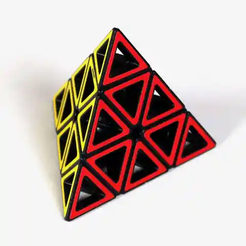 Recent Toys Juego de Destreza Pyraminx Rompecabezas Hollow