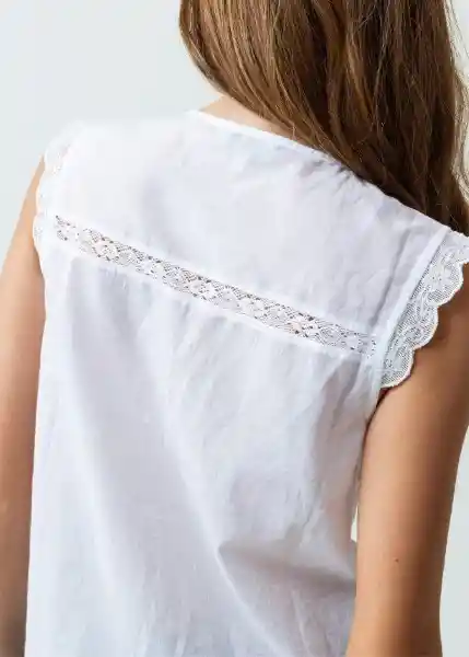 Camisa Mujer Crudo Puro Claro S Naf Naf