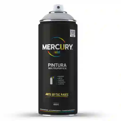 Mercury Pintura en Aerosol Silver Brillante