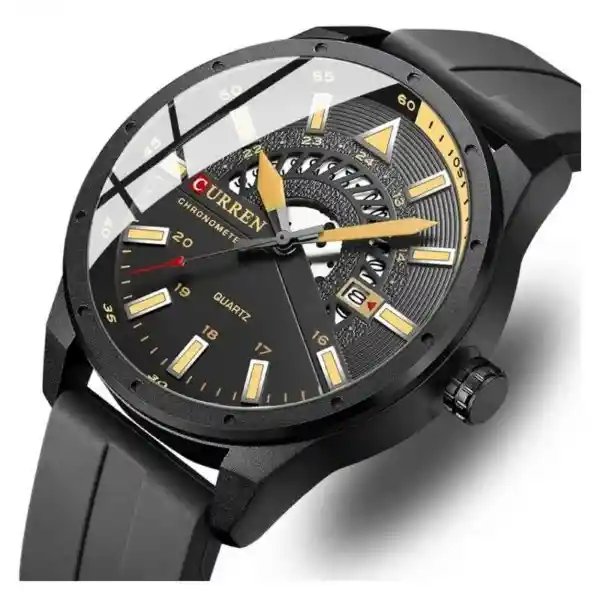 Curren Reloj Para Hombre Color Negro 8421 Kred5401