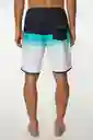 ONeill Short de Baño Four Square Stretch Am Blanco Talla 34