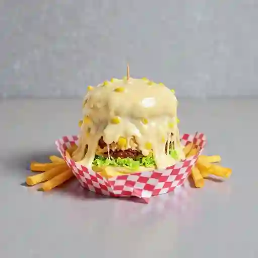 Queso burger
