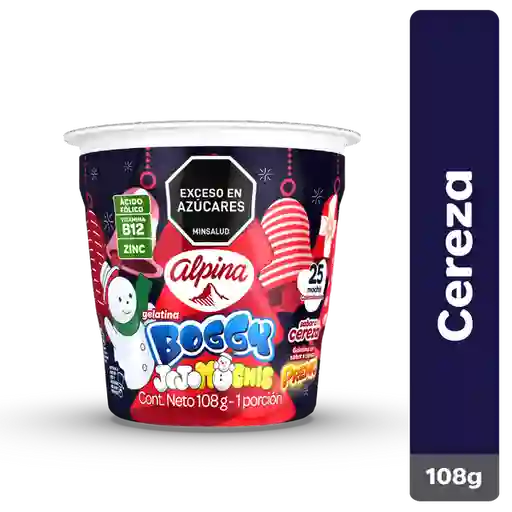 Gelatina Boggy Premio Cereza Vaso
