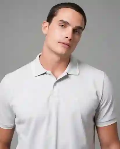 Camiseta Polo Hombre Gris M 190G101_GRI144203 Rifle