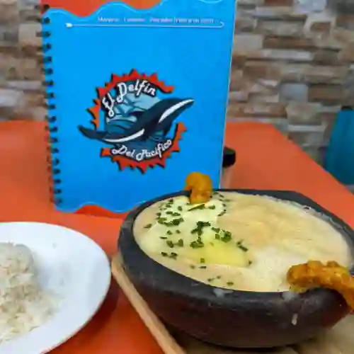 Cazuela de camarones