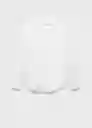 Camisa Emeritol Blanco Talla XL Hombre Mango