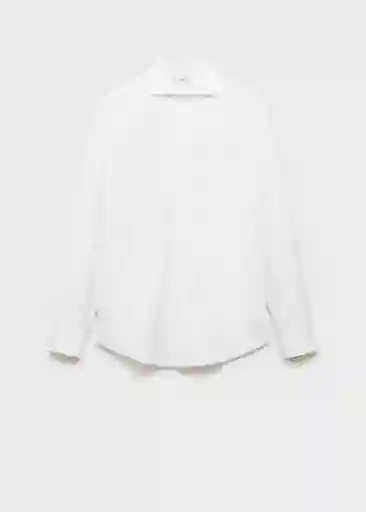 Camisa Emeritol Blanco Talla XL Hombre Mango