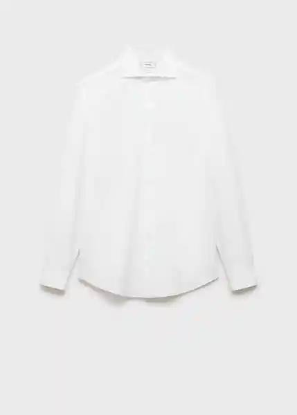 Camisa Emeritol Blanco Talla XL Hombre Mango