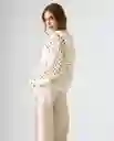 Buzo Mujer Crudo Talla M 682G000_CRU120105 Americanino