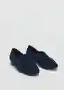 Zapatos Saki Azul Talla 42 Mujer Mango