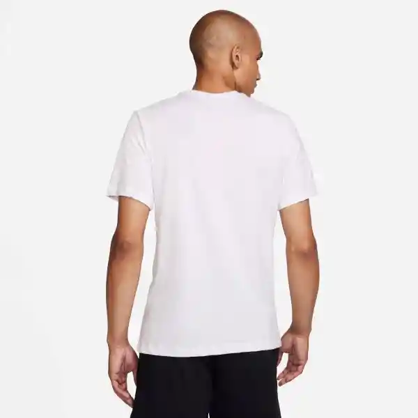 Nike Camiseta Tee 2 Yr Swoosh Para Hombre Blanco Talla S