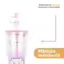 Vaso Con Doble Pared y Pitillo Chikawa Rosa 700 mL Miniso