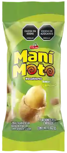 Moto Snack Maní Limón