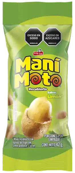 Moto Snack Maní Limón