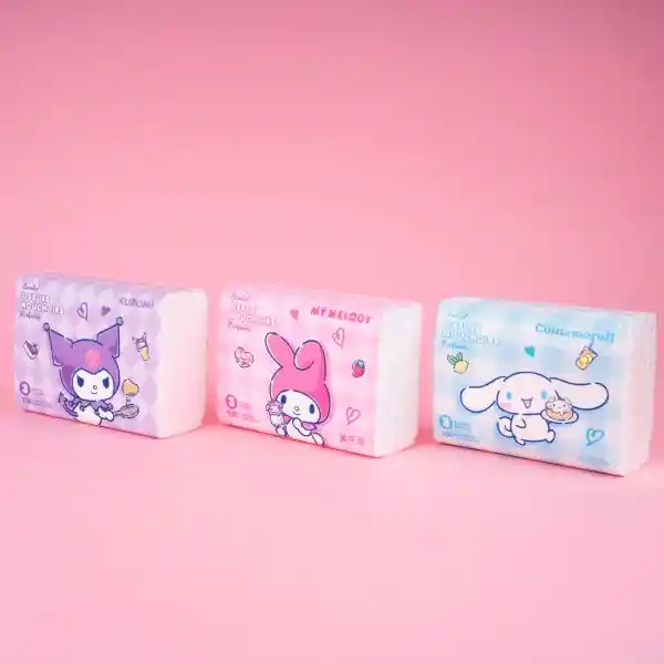 Pañuelo Perfumado Sanrio 3 Paquetes Miniso