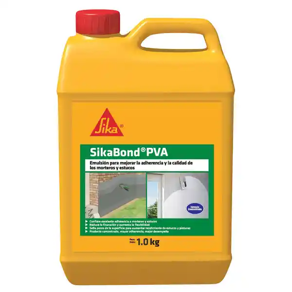 Sika Emulsión SikaBond PVA para Morteros y Estucos 