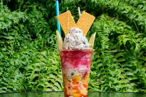 El cholado con helado