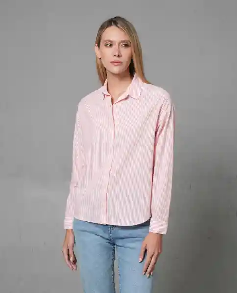 Camisa Mujer Naranja Talla M 210G001 Rifle
