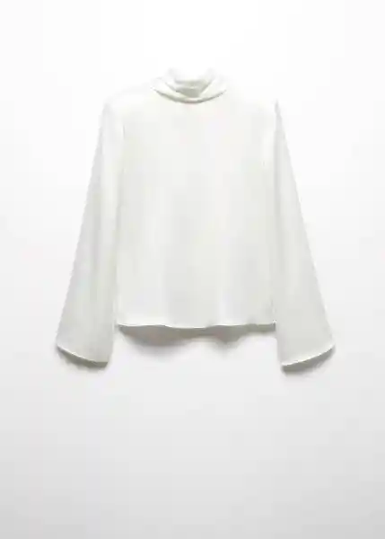 Blusa Victory Blanco Talla M Mujer Mango