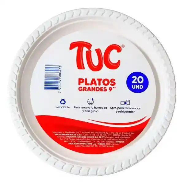 Tuc Plato Grandes
