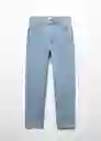 Jean Momfit Tejano Niñas Claro Talla 19 Mango