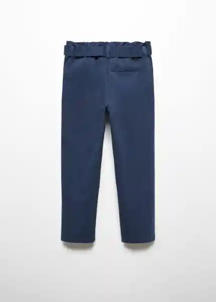 Pantalón Mandy Navy Talla 12 Niña Mango