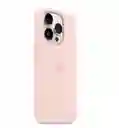 Apple Silicone Case iPhone 14 Pro With Magsafe Chalk Pink