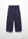 Pantalón Michaela Navy Talla 10 Niñas Mango