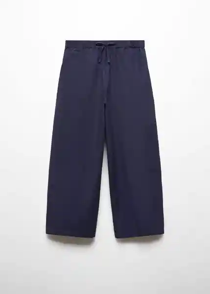 Pantalón Michaela Navy Talla 10 Niñas Mango