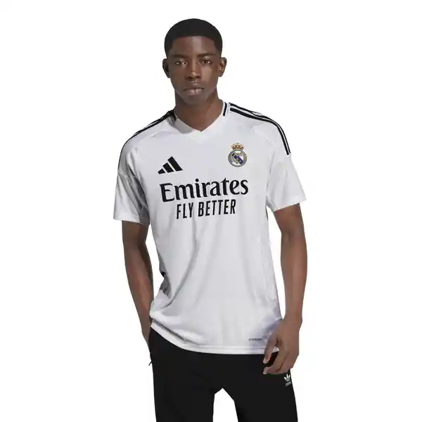 Adidas Camiseta Real Madrid Jsy Para Hombre Blanco Talla L