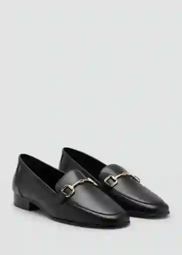 Zapatos House1 Negro Talla 38 Mujer Mango
