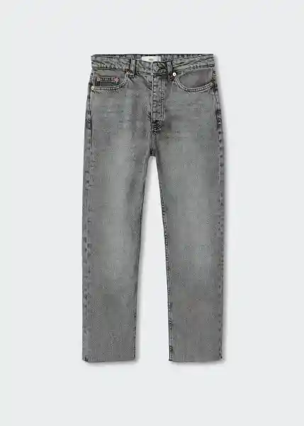 Jeans Havana2 Tejano Gris Talla 32 Mujer Mango