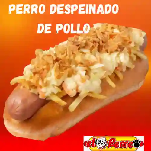 Perro Despeinado de Pollo