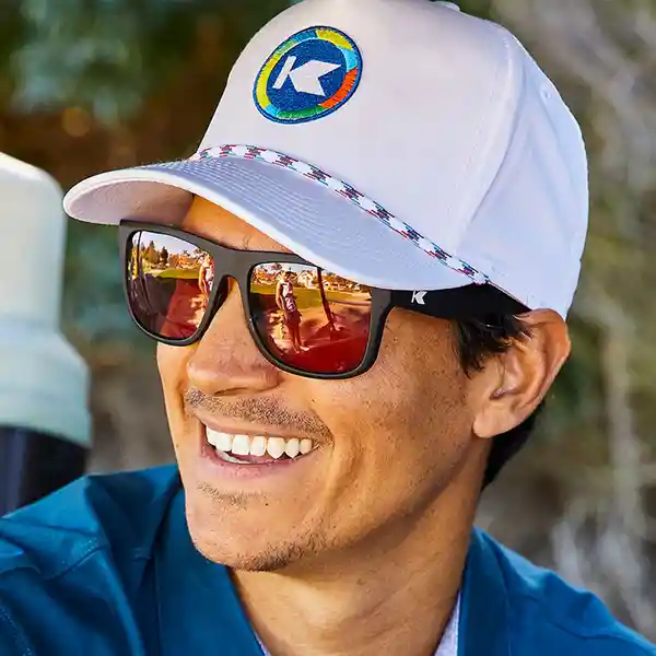 Knockaround Gafas Fair. Premiums Sport Negro / Rojo