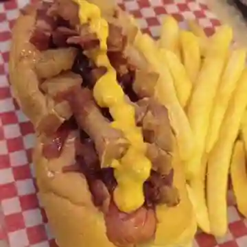 Hot Dog Chicharrón