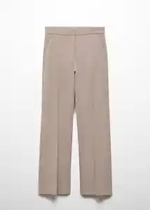 Pantalón Chloe Topo Talla 42 Mujer Mango