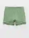 Short de Pijama Aerie Verde Talla SMALL 1759308 American Eagle