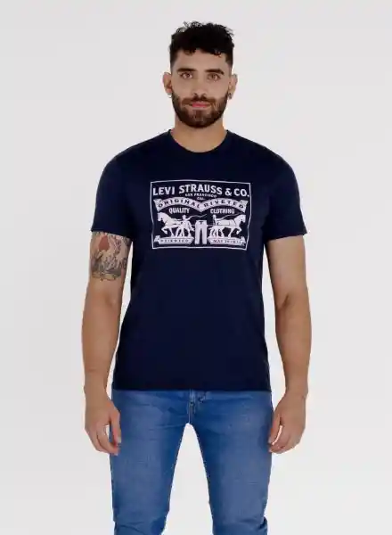 Levi'S Camiseta Manga Corta Azul L 222 216137