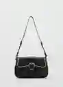 Bolso M Daria Negro Talla 99 Mujer Mango