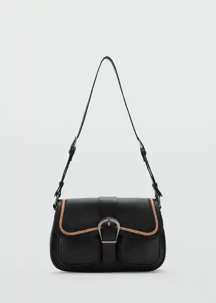 Bolso M Daria Negro Talla 99 Mujer Mango