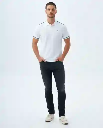 Camiseta Hombre Blanco Talla L 809f005 Americanino